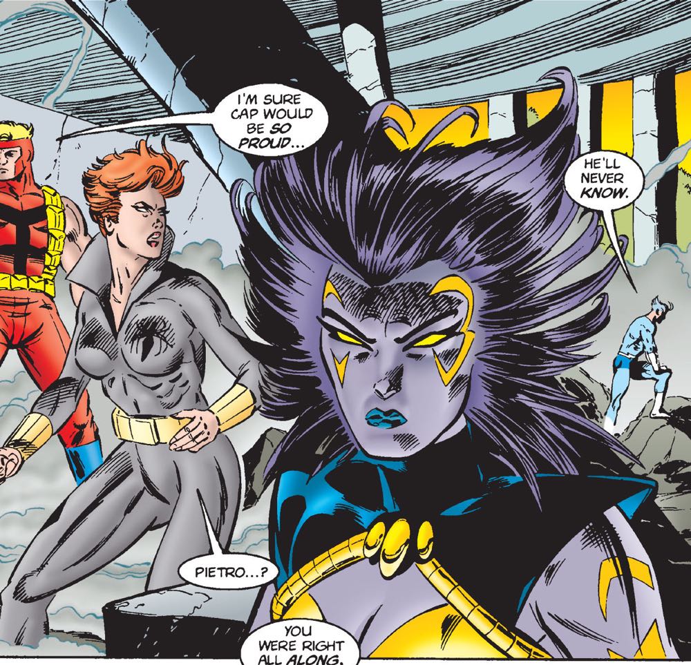 Steve Rogers Captain America - Marvel Comics (444 - Oct 1995) comic book collectible - Main Image 4