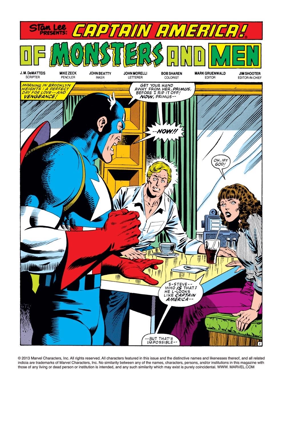 Captain America - Marvel (279 - Mar 1983) comic book collectible - Main Image 3