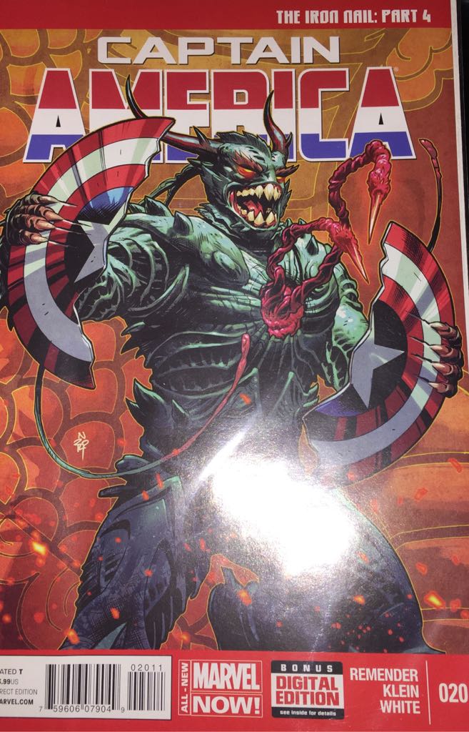 Captain America  (20) comic book collectible - Main Image 1