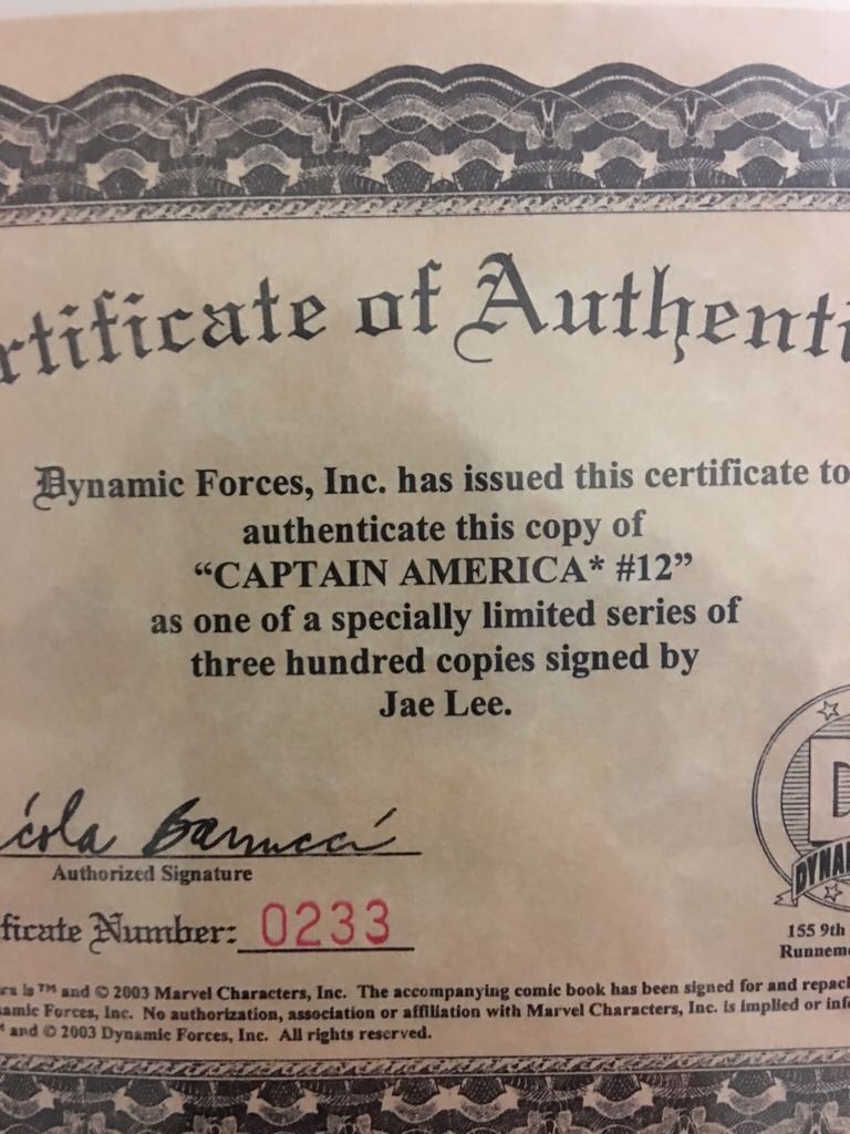 Captain America - Marvel Comics (12 - Jun 2003) comic book collectible [Barcode 759606051533] - Main Image 2