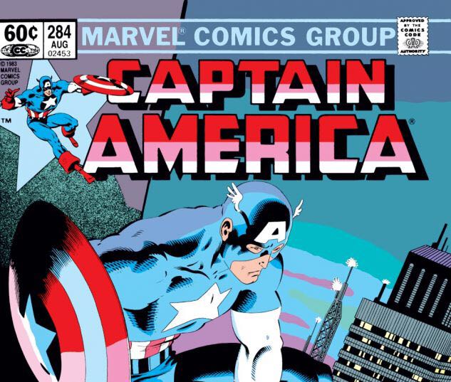 Captain America - Marvel Comics (284 - 08/1983) comic book collectible [Barcode 071486024538] - Main Image 2