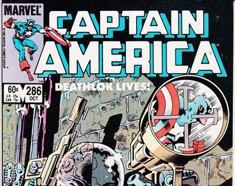 Captain America - Marvel Comics (286 - Oct 1983) comic book collectible [Barcode 071486024538] - Main Image 2