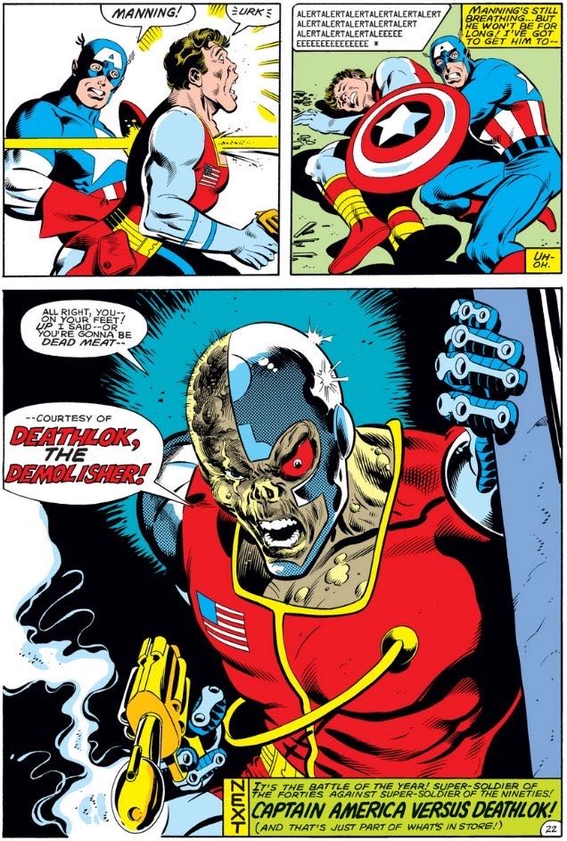 Captain America - Marvel Comics (286 - Oct 1983) comic book collectible [Barcode 071486024538] - Main Image 4