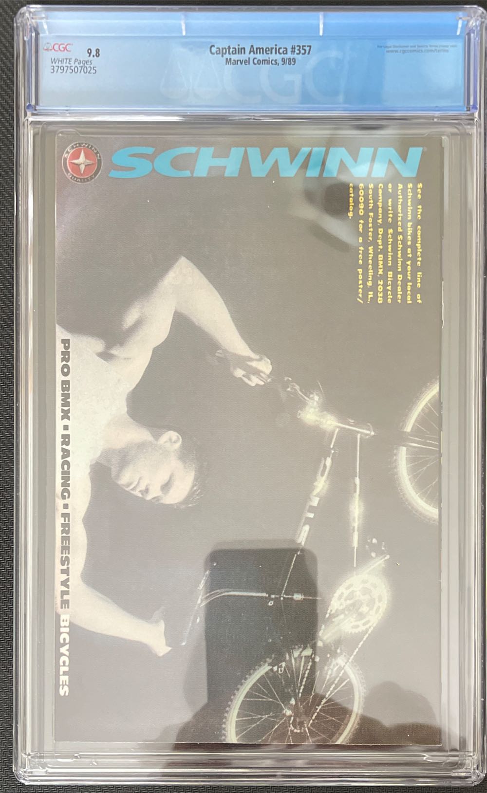 Captain America - Marvel (357 - Sep 1989) comic book collectible - Main Image 4