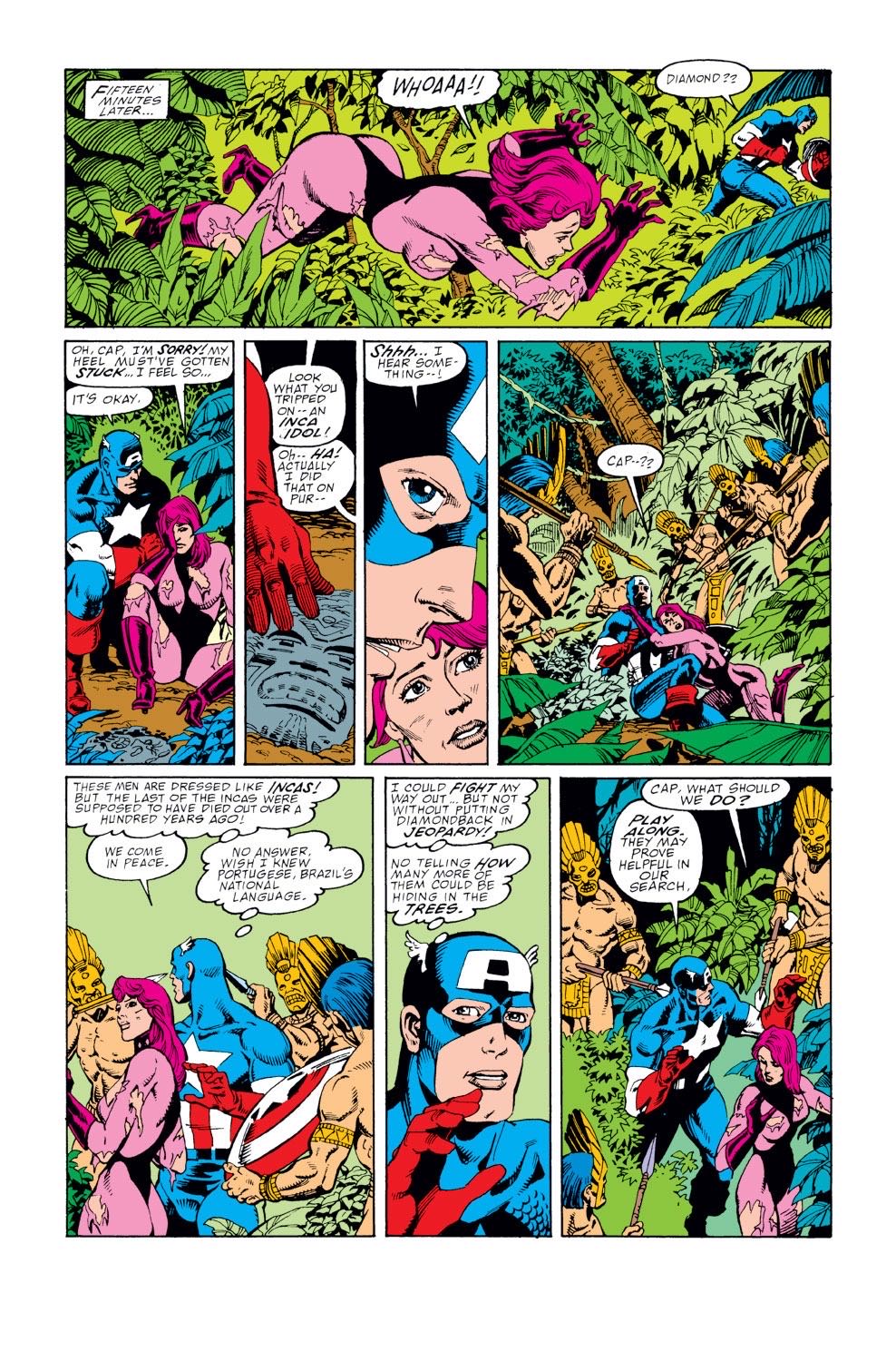 Captain America - Marvel (358 - Sep 1989) comic book collectible - Main Image 3