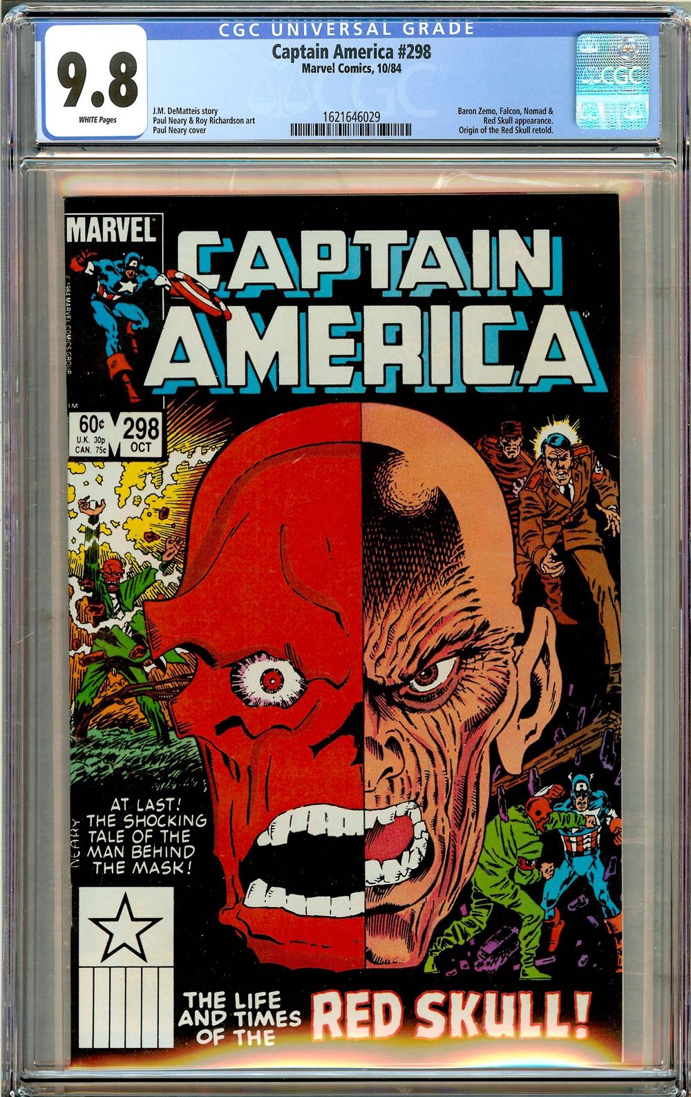 Captain America - Marvel Comics (298 - Oct 1984) comic book collectible - Main Image 3