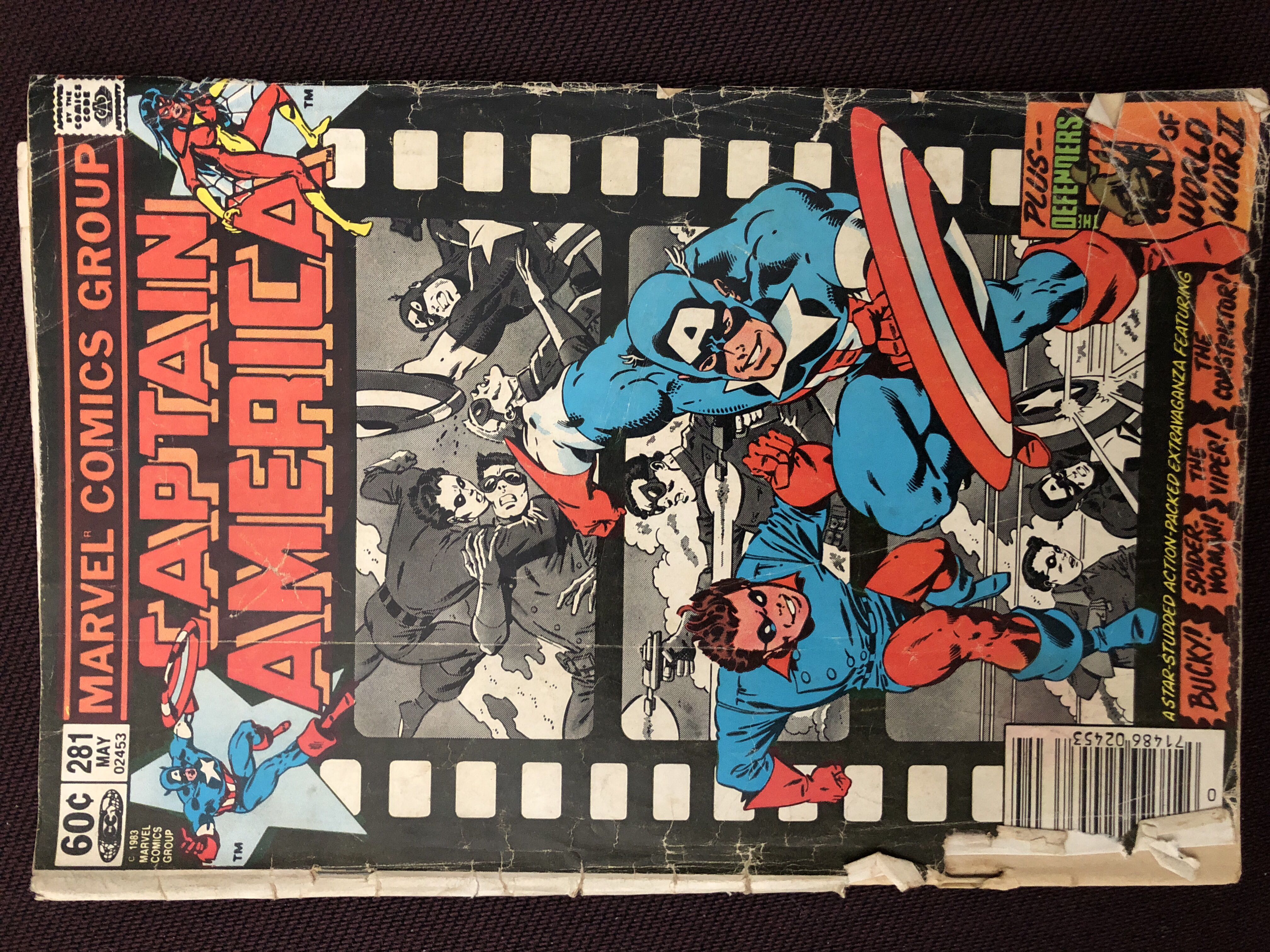 Captain America - Marvel Comics (281 - May 1983) comic book collectible - Main Image 2
