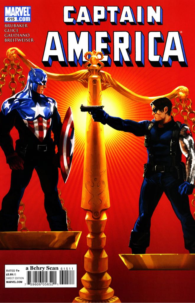 Captain America - Marvel Comics (615) comic book collectible [Barcode 074470024538] - Main Image 1