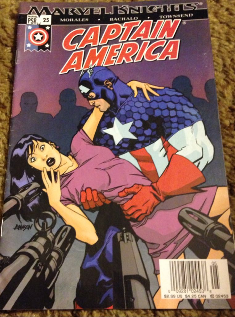 Captain America - Marvel Comics (25 - Jun 2004) comic book collectible [Barcode 009281024538] - Main Image 1
