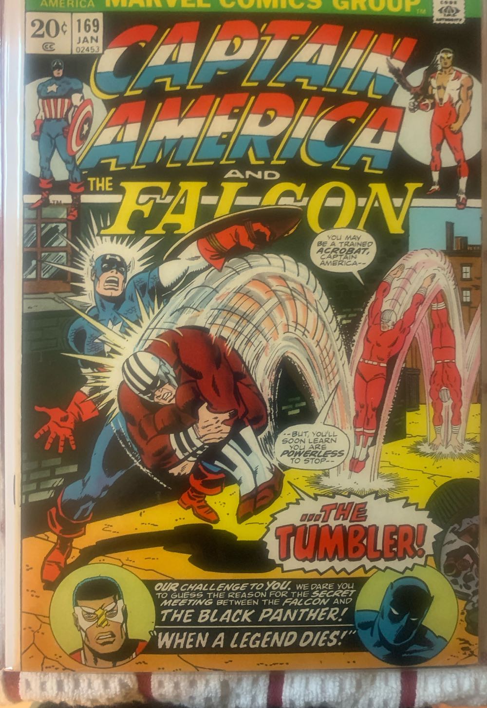 Captain America V1 - Marvel Comics Group (169 - Jan 1973) comic book collectible - Main Image 2