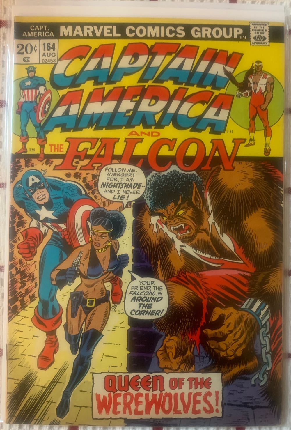 Captain America - Marvel (164 - Aug 1973) comic book collectible - Main Image 2