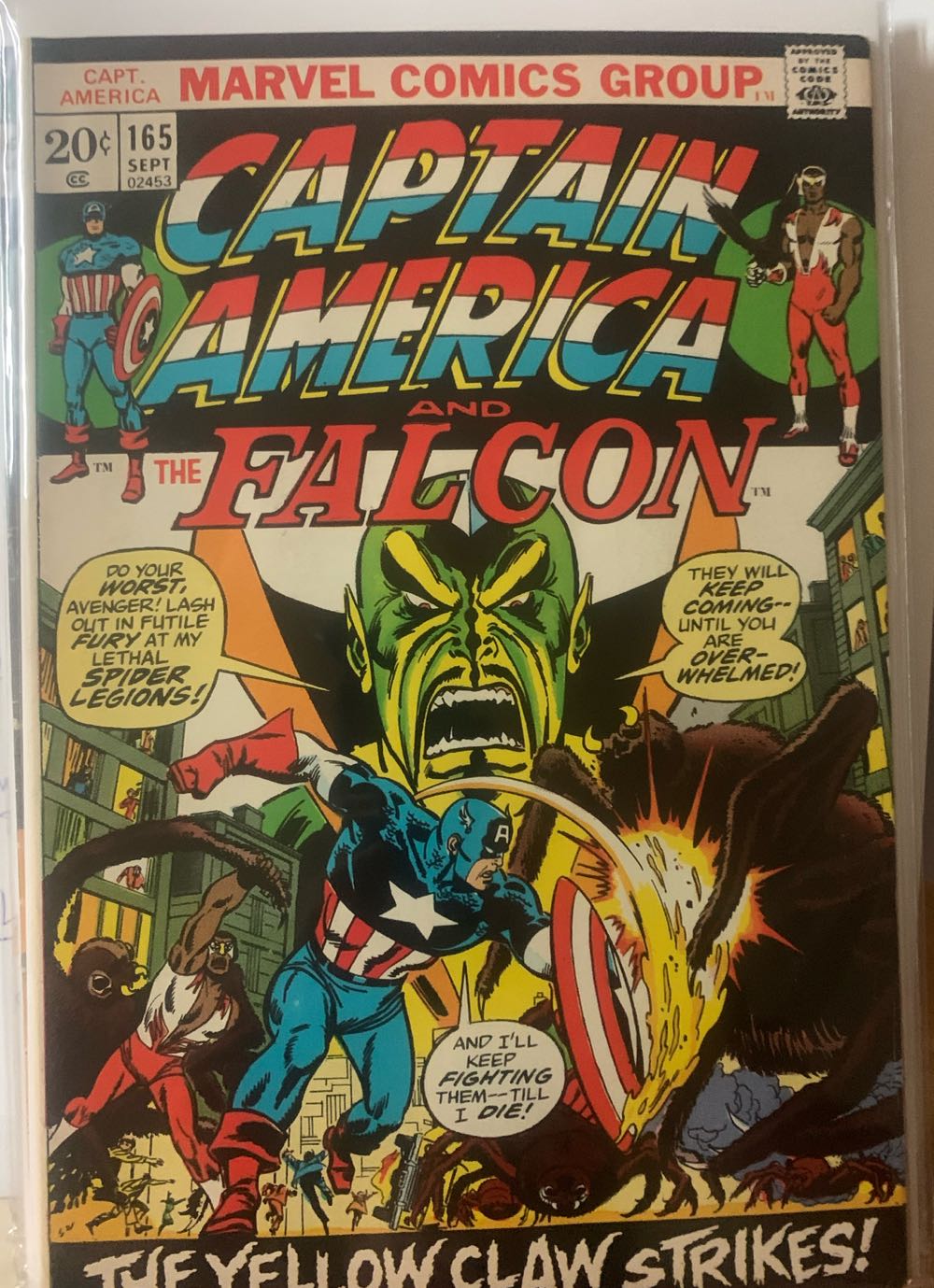 Captain America  (165) comic book collectible - Main Image 2