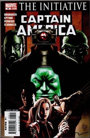 Captain America 4 - Marvel Knights (26 - Jul 2004) comic book collectible [Barcode 759606051533] - Main Image 3
