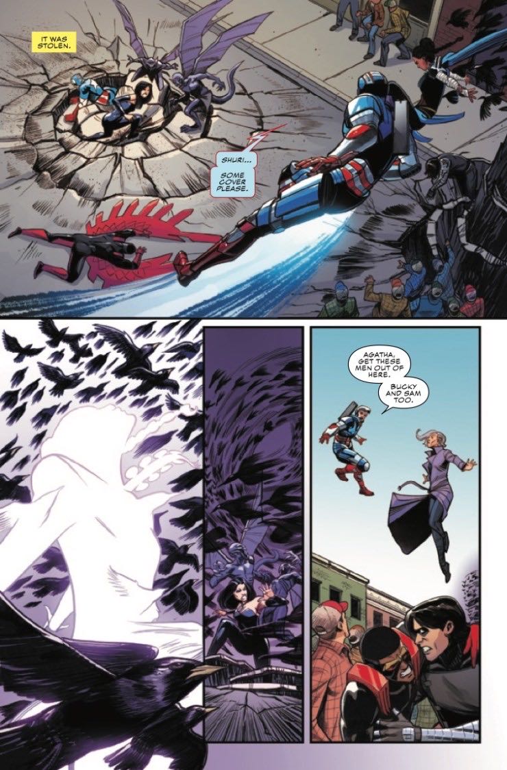 Captain America - Marvel Comics (23 - Apr 2004) comic book collectible [Barcode 759606051533] - Main Image 2