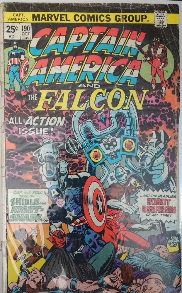 Captain America - Marvel (190 - 10/1975) comic book collectible - Main Image 2