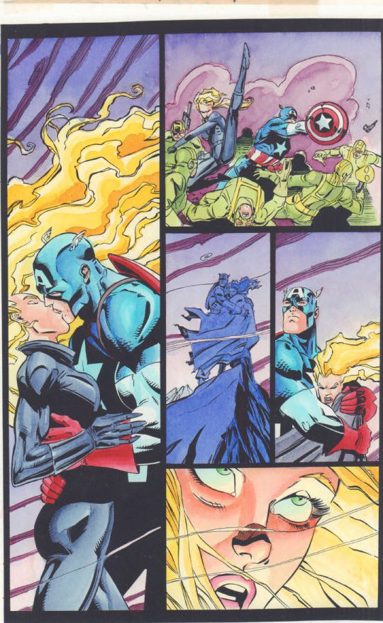 Captain America - Marvel Comics (452 - Jun 1996) comic book collectible - Main Image 4