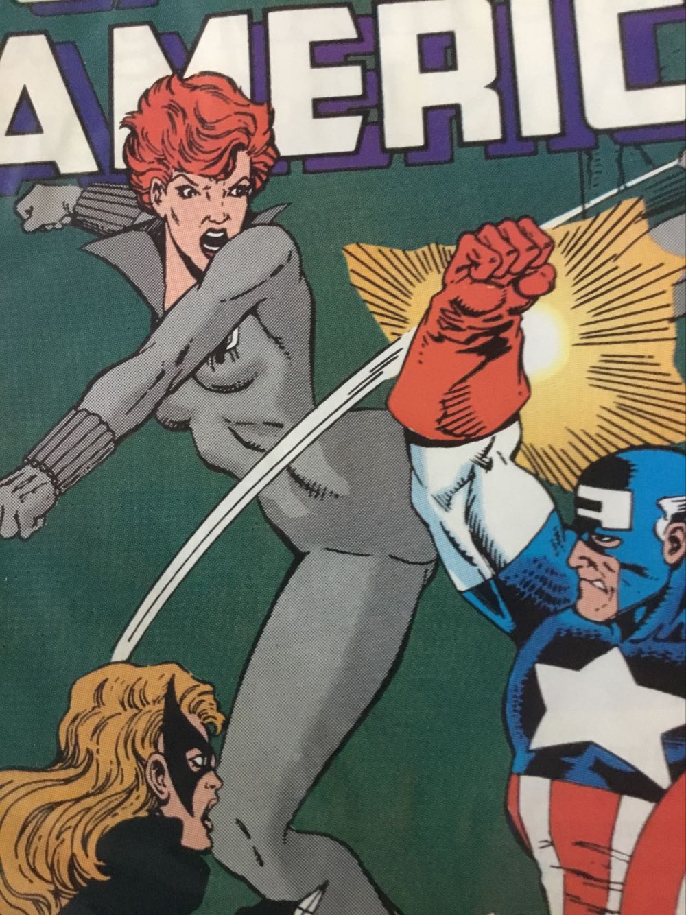 Captain America - Marvel Comics (376 - Sep 1990) comic book collectible - Main Image 2