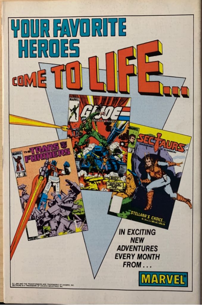 Captain America - Marvel (315 - Mar 1986) comic book collectible - Main Image 2