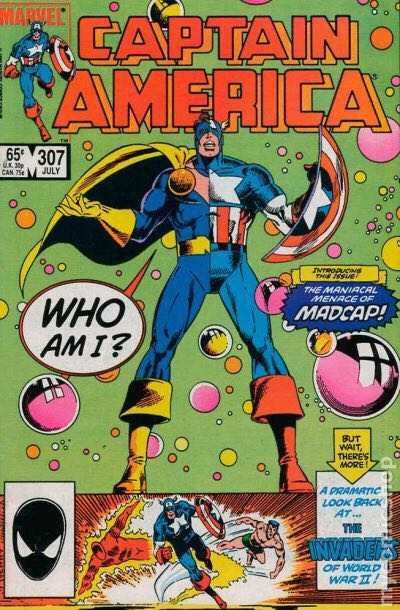 Captain America - Marvel Comics (307 - Jul 1985) comic book collectible - Main Image 2