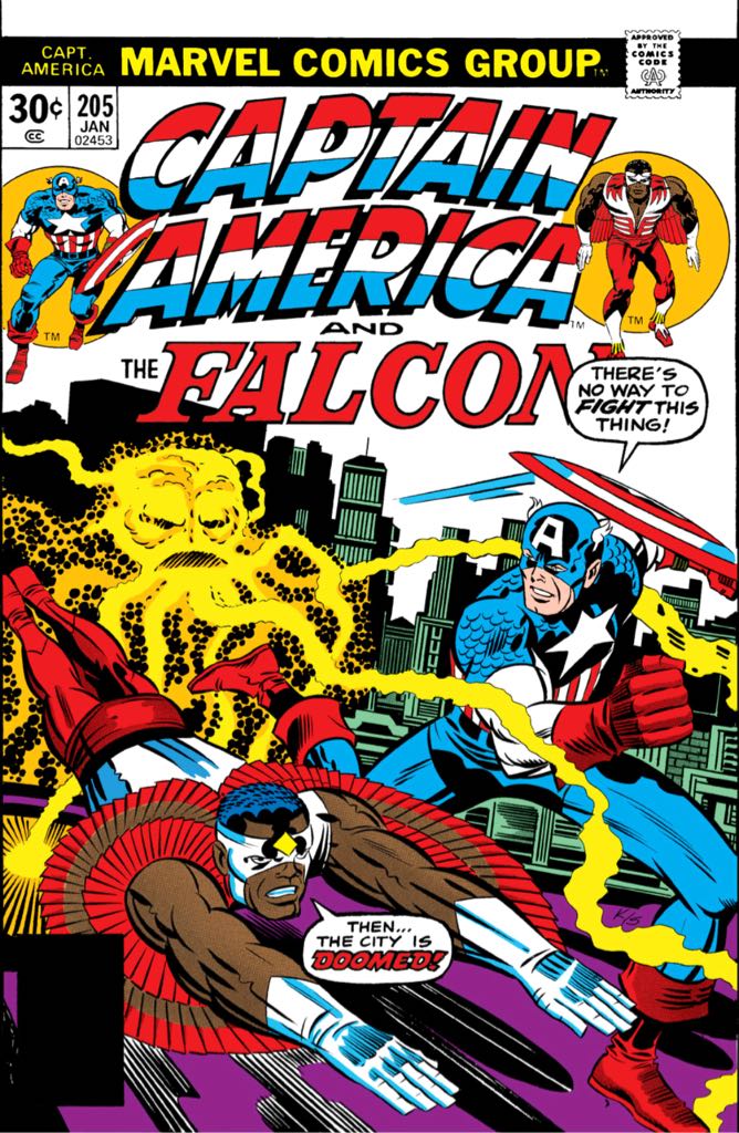 Captain America - Marvel (205 - Jan 1976) comic book collectible - Main Image 2