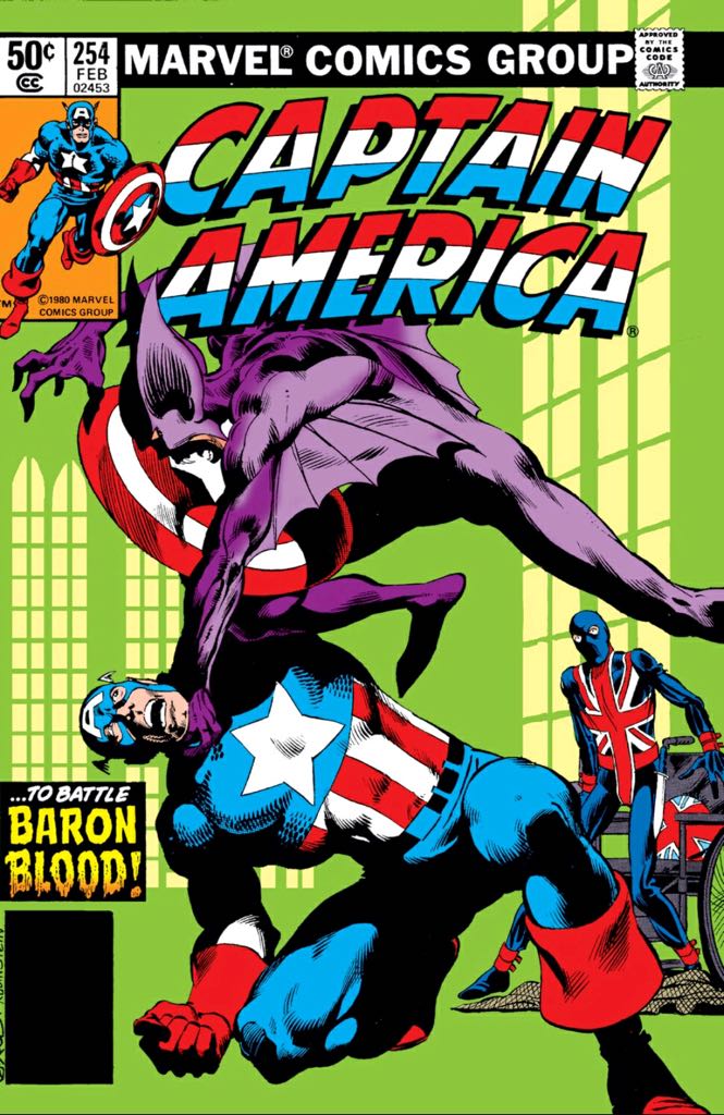 Captain America - Marvel (254 - Feb 1981) comic book collectible - Main Image 2