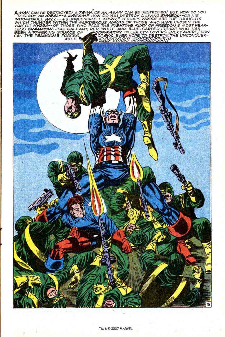 Captain America (1968) - Marvel Comics (113 - May 1969) comic book collectible - Main Image 4