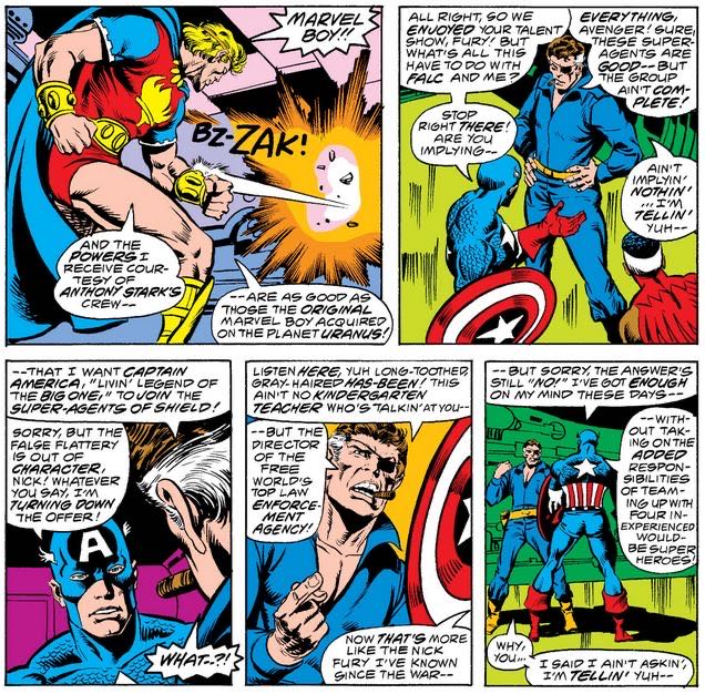 Captain America - Marvel Comics Group (218 - Feb 1977) comic book collectible [Barcode 7148602453] - Main Image 4