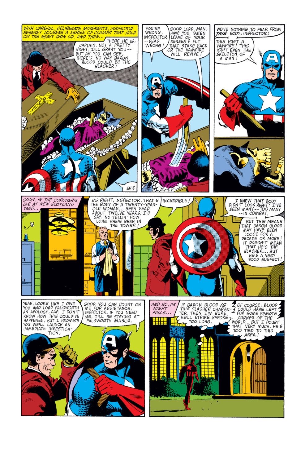 Captain America - Marvel Comics Group (253 - Jan 1981) comic book collectible [Barcode 7148602453] - Main Image 3