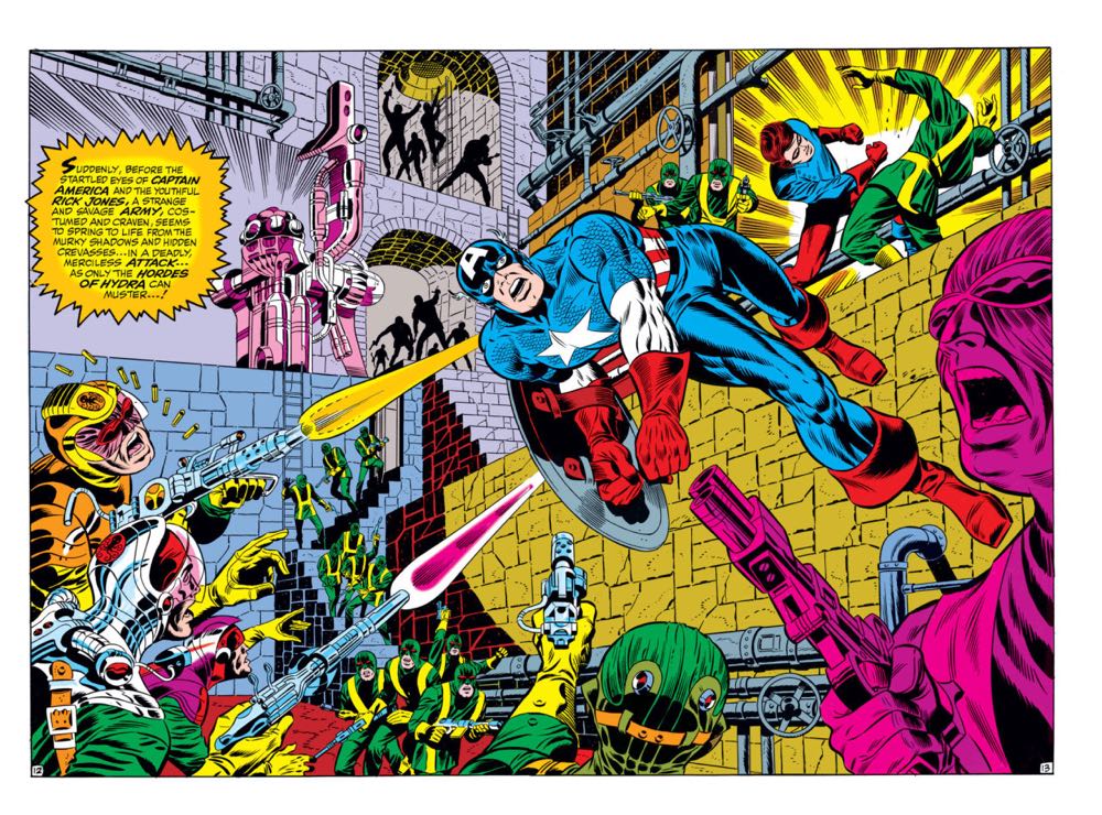 Captain America - Marvel (110 - Feb 1969) comic book collectible - Main Image 4