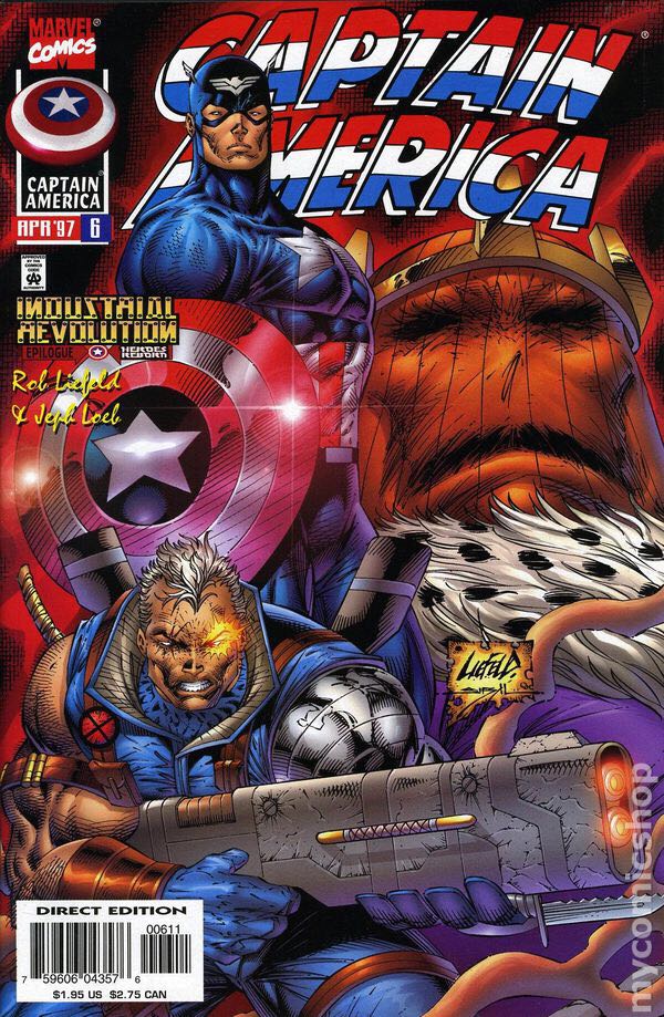 Captain America (1996) - Marvel (6 - Apr 1997) comic book collectible - Main Image 1