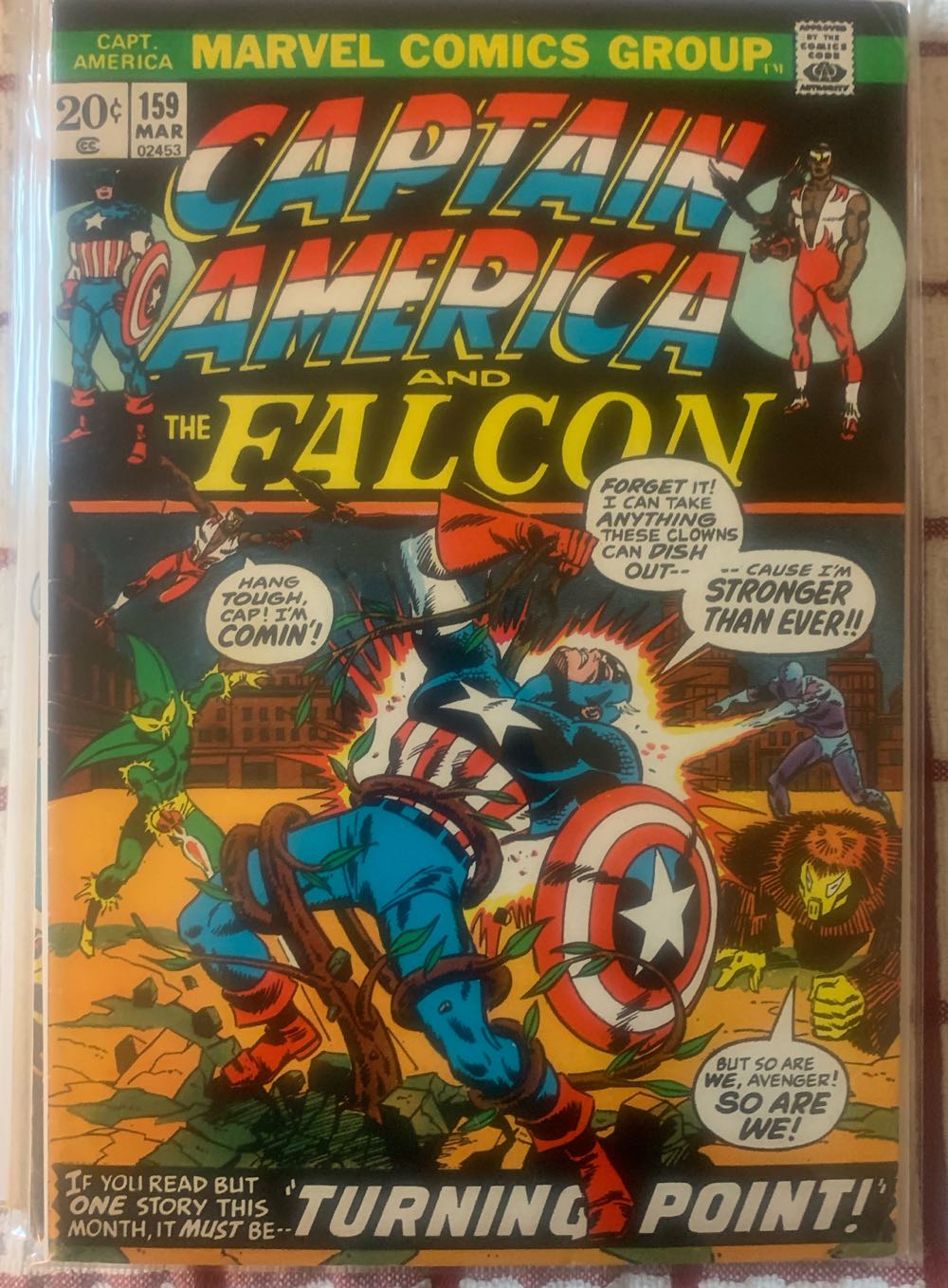Captain America (Vol. 1) - Marvel (159 - Mar 1973) comic book collectible - Main Image 2