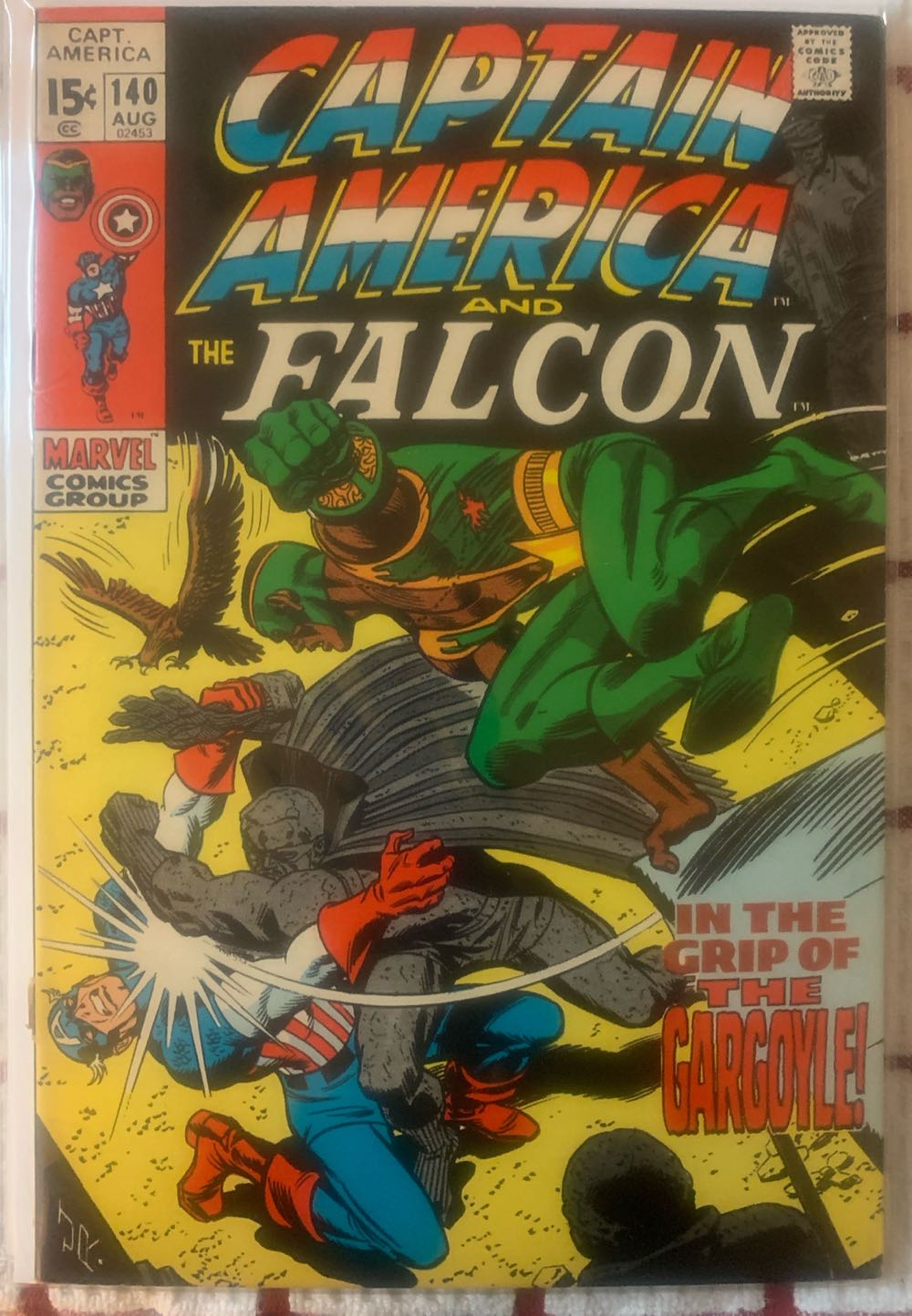 Captain America - Marvel (140 - Aug 1971) comic book collectible - Main Image 3