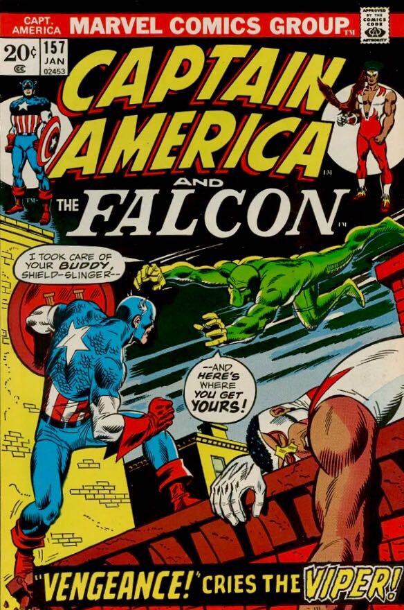 Captain America - Marvel (157 - Jan 1973) comic book collectible - Main Image 1