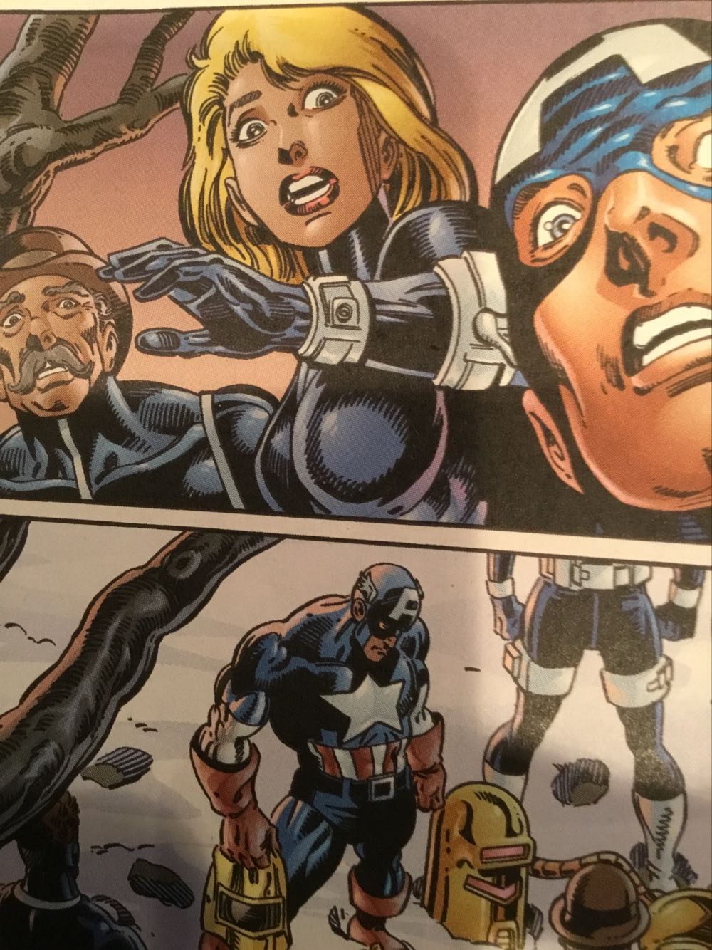 Captain America - Marvel Comics (39 - 03/2001) comic book collectible - Main Image 3