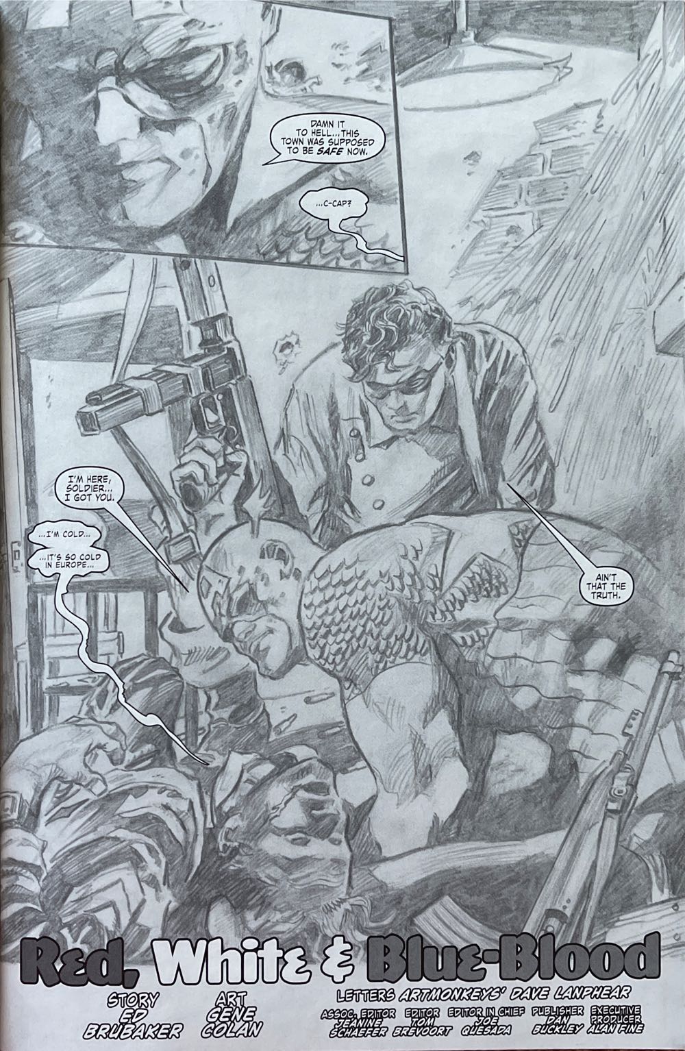 Captain America - Marvel (601 - Sep 2009) comic book collectible [Barcode 75960605652160121] - Main Image 3