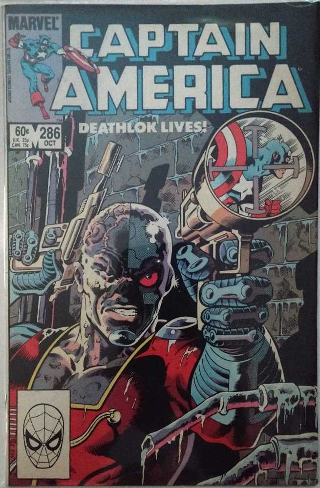 Captain America✅ - Marvel Comics (286 - Oct 1983) comic book collectible [Barcode 071486024538] - Main Image 3
