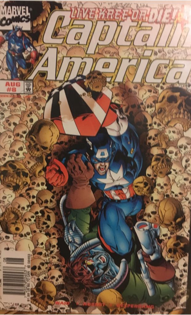 Captain America - Marvel Comics (476 - Aug 1997) comic book collectible [Barcode 72527402453708] - Main Image 1