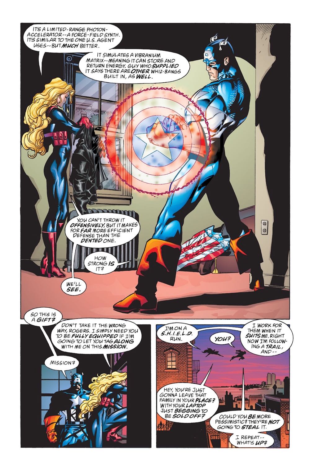 Captain America - Marvel Comics (9 - Sep 1998) comic book collectible [Barcode 75960604455900911] - Main Image 3