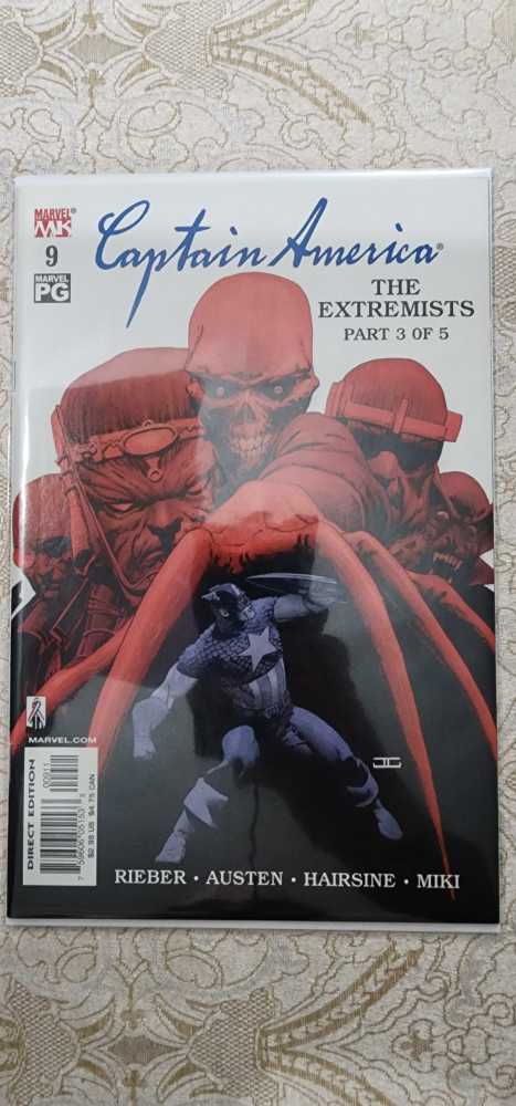 Captain America - Marvel comics (9 - Apr 2003) comic book collectible [Barcode 759606051533] - Main Image 2