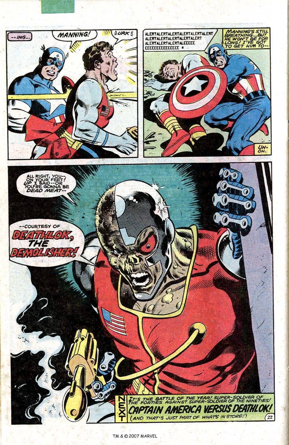 Captain America - Marvel (288 - Dec 1983) comic book collectible - Main Image 3