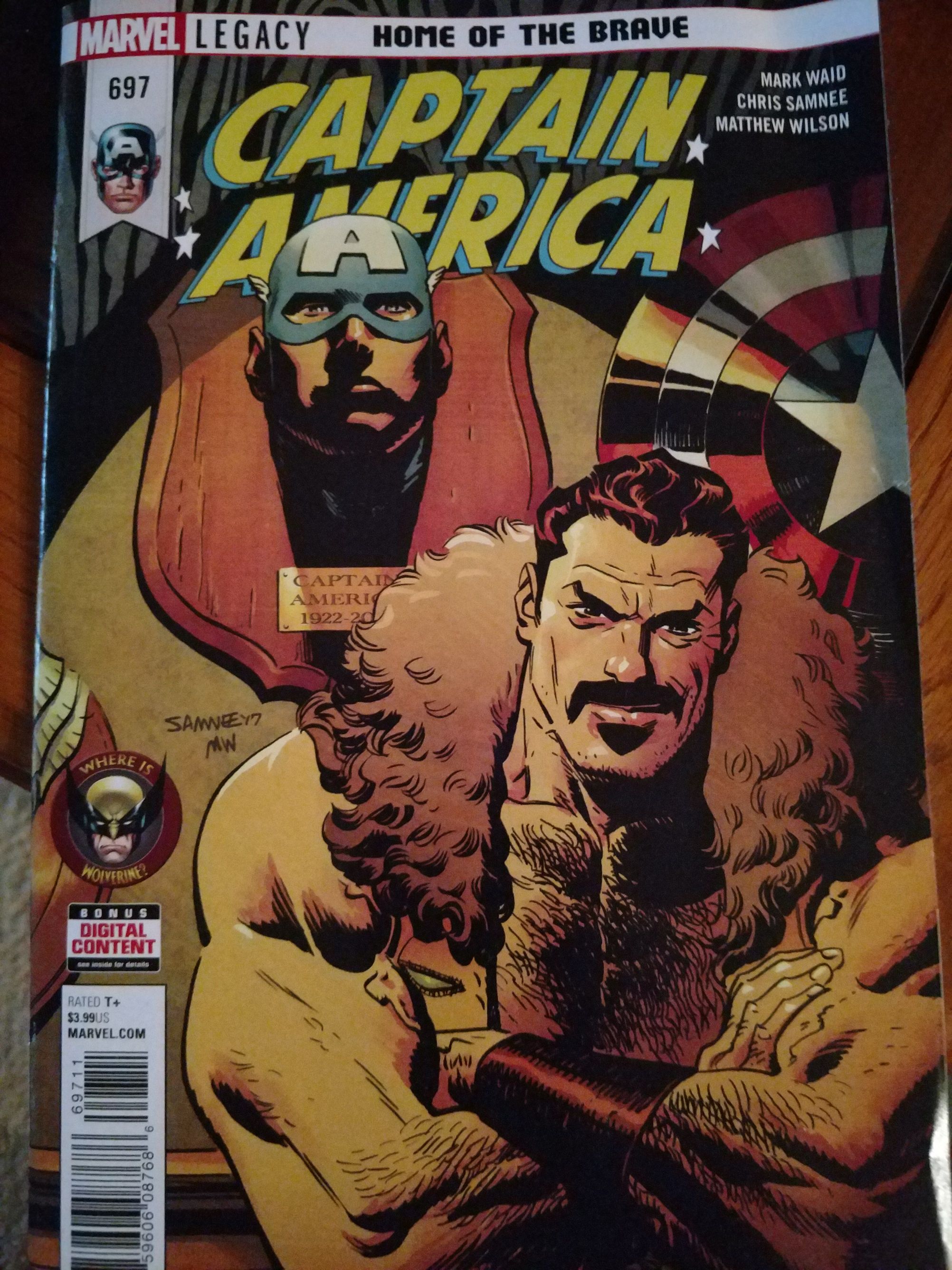 Captain America  (697) comic book collectible - Main Image 1