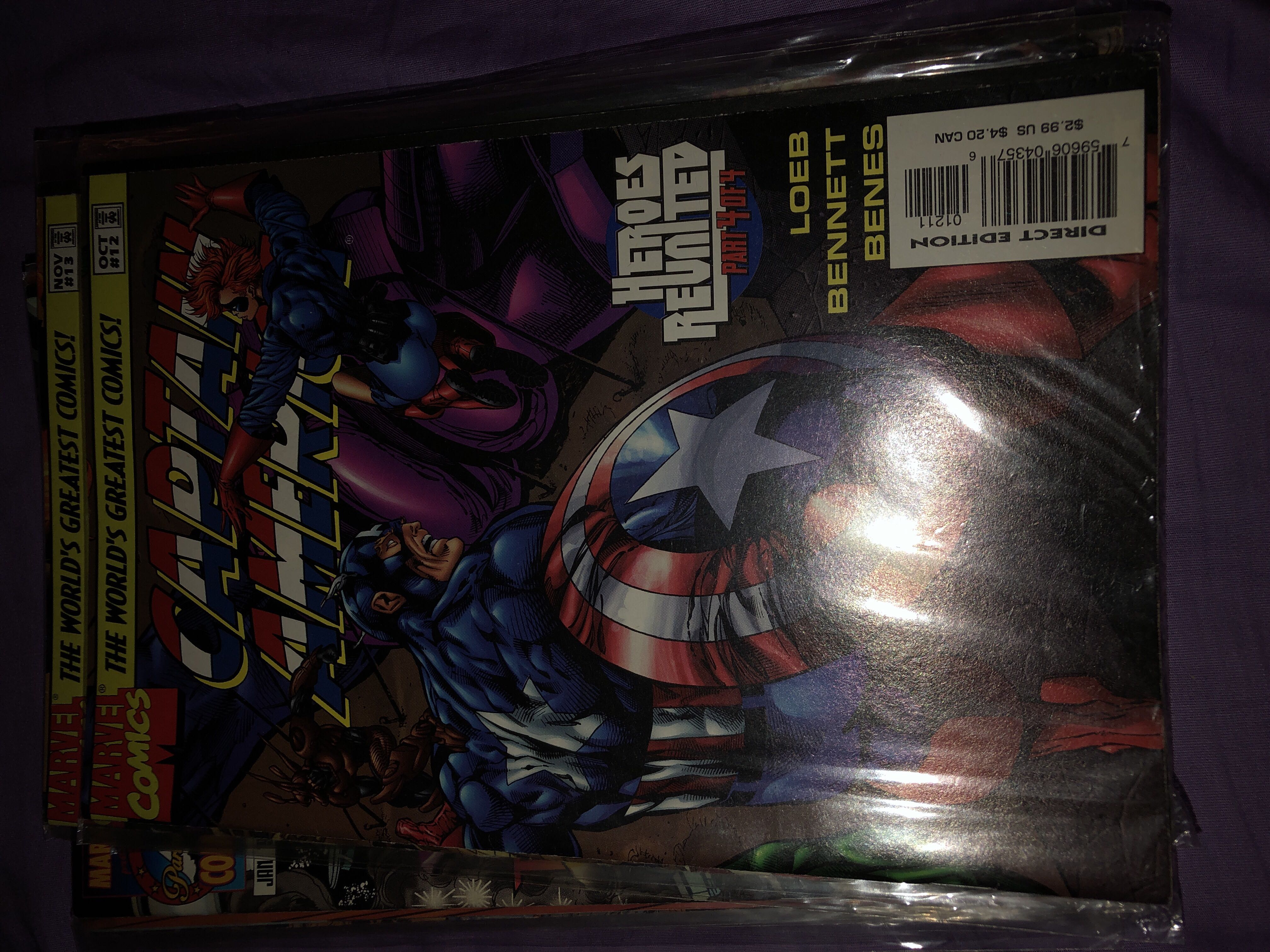 Captain America Vol 2 - Marvel (12 - Oct 1997) comic book collectible [Barcode 75960604357601211] - Main Image 2