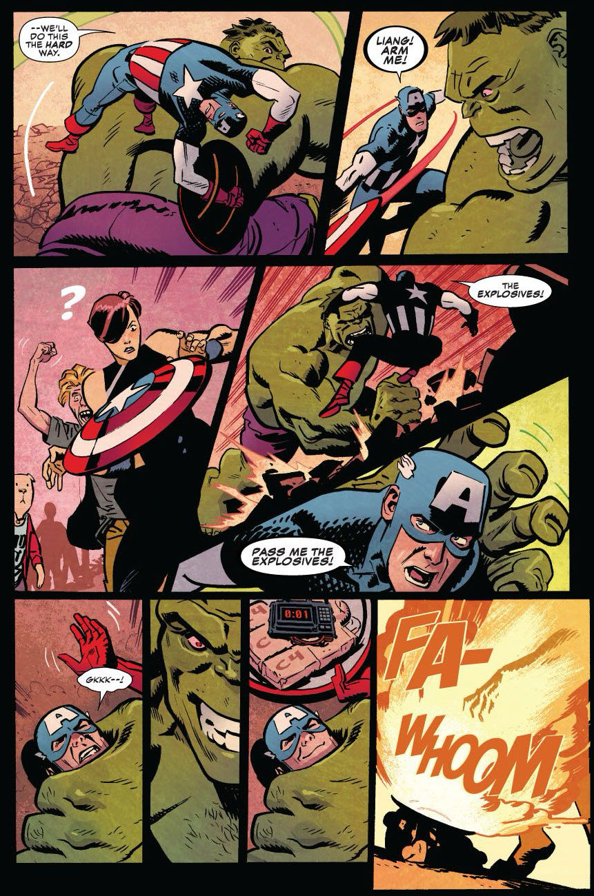 Captain America - Marvel Comics (699 - May 2018) comic book collectible [Barcode 75960608768669911] - Main Image 4