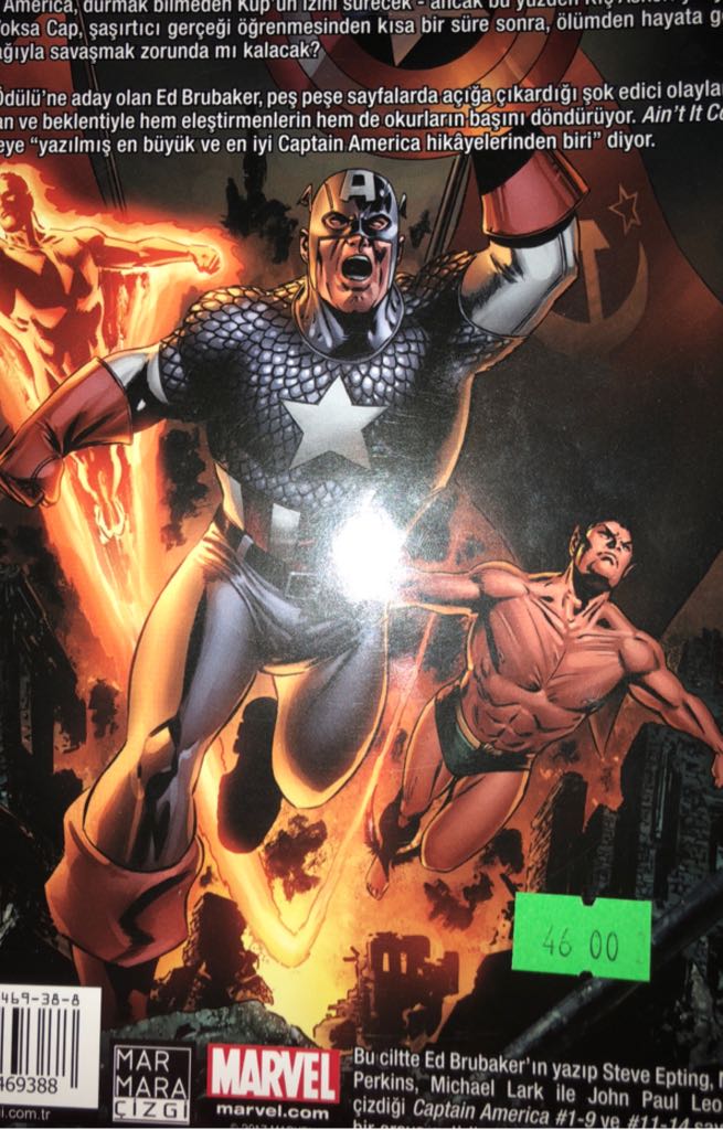 Captain America : Kış Askeri   comic book collectible [Barcode 9786059469388] - Main Image 2