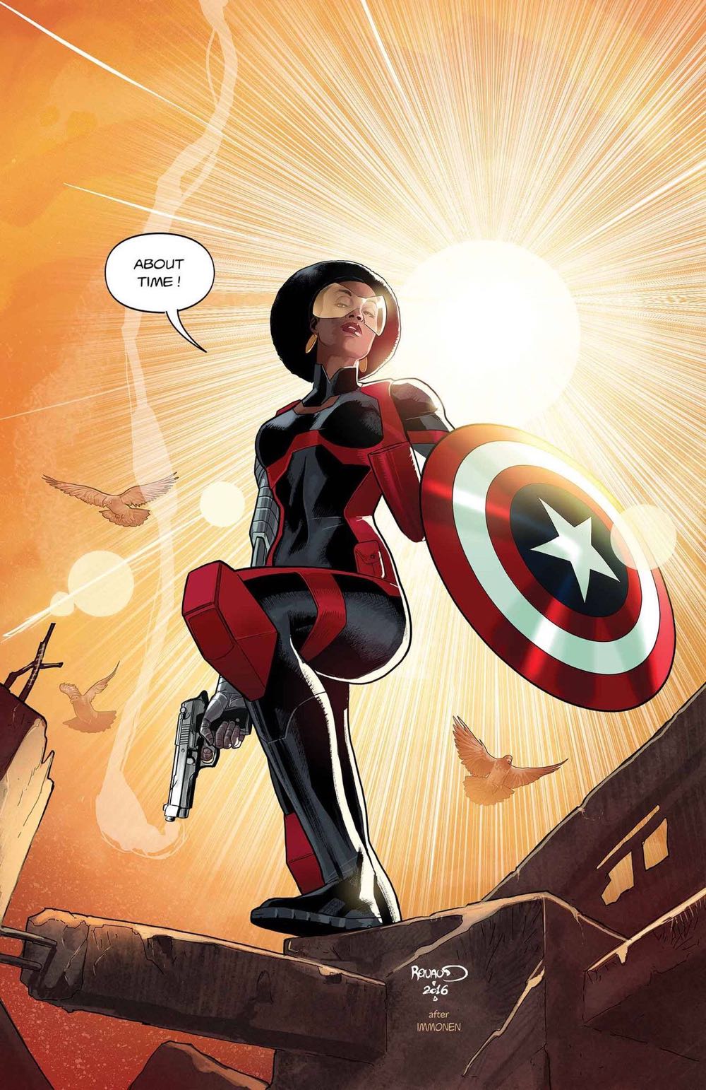 Captain America - Marvel Comics (6 - Dec 2002) comic book collectible [Barcode 75960605153300611] - Main Image 2