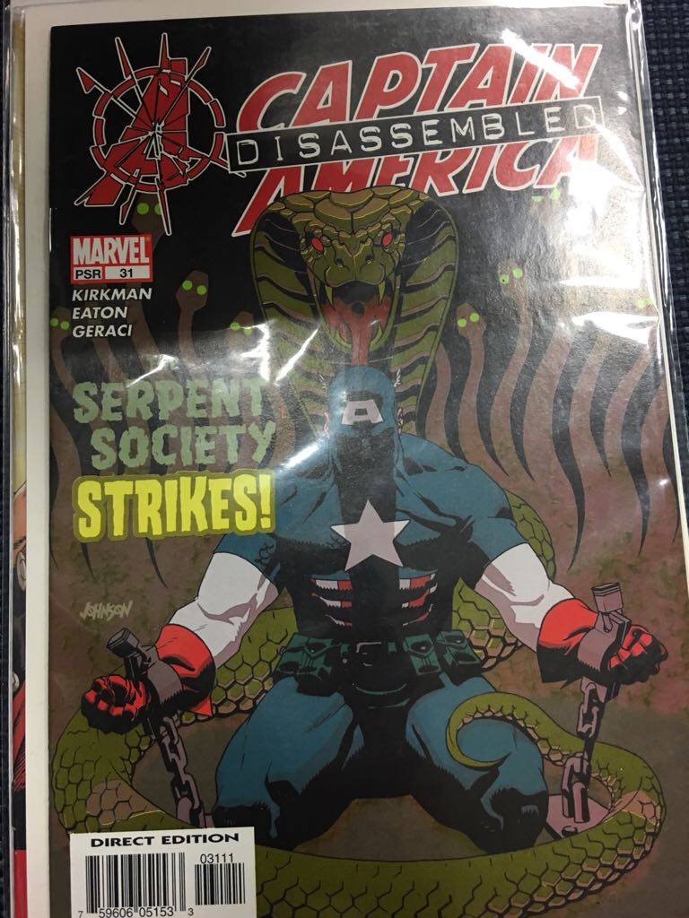 Captain America - Marvel Comics (31 - Nov 2004) comic book collectible [Barcode 75960605153303111] - Main Image 1