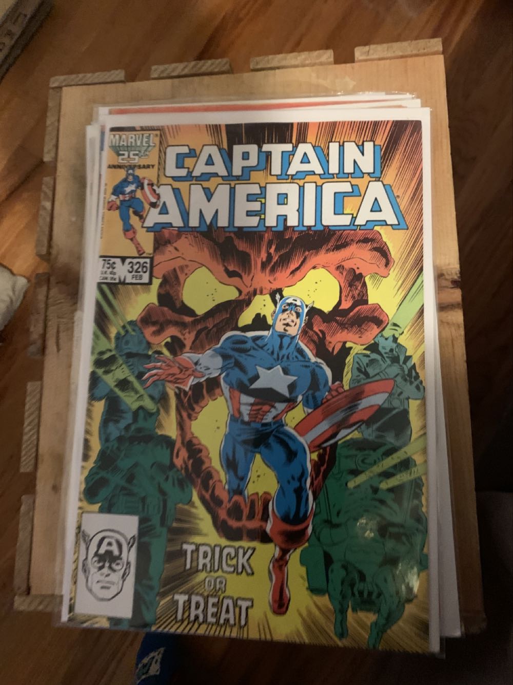 Captain America #326 - Marvel Comics Group (326 - 02/1987) comic book collectible - Main Image 2