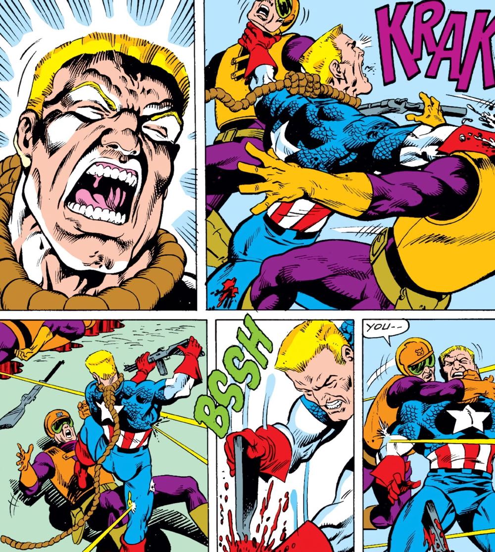 Captain America - Marvel (345 - 09/1988) comic book collectible - Main Image 3