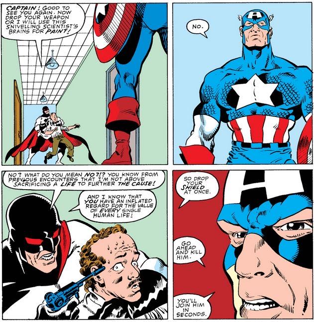 Captain America - Marvel Comics (348 - 12/1988) comic book collectible - Main Image 3
