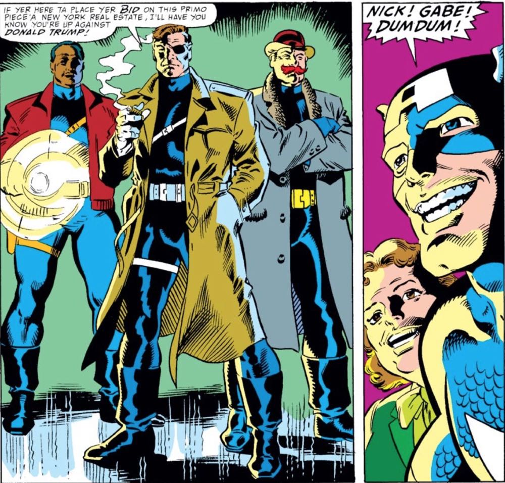 Captain America - Marvel (351 - 03/1989) comic book collectible - Main Image 3